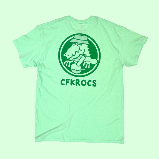 CAMISETA CFKROCS -GREEN MINT-