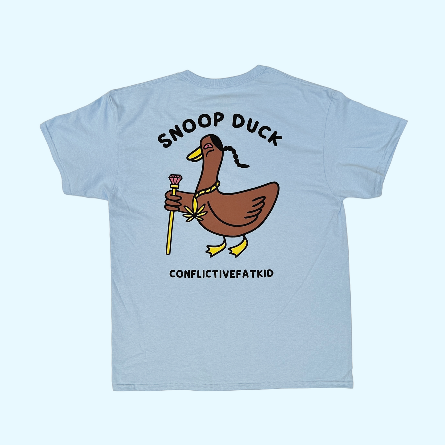 CAMISETA SNOOP DUCK LIGTH BLUE + BANDANA REGALO